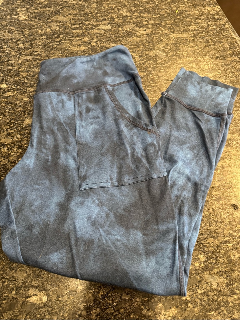 Grace & Lace Blue Tie-Dye Live-In Loungers